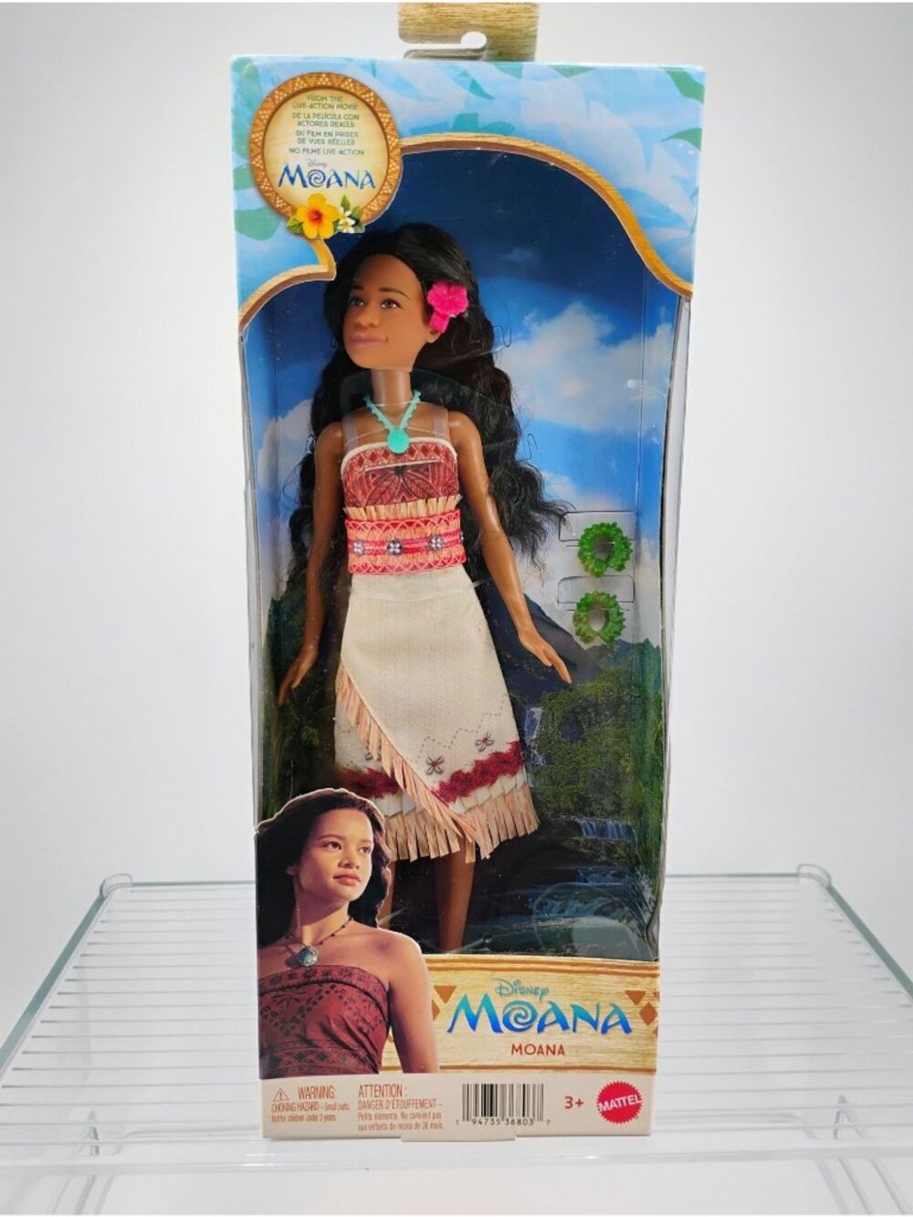 Disney Moana Doll Live-Action Adventure Mattel Brand New